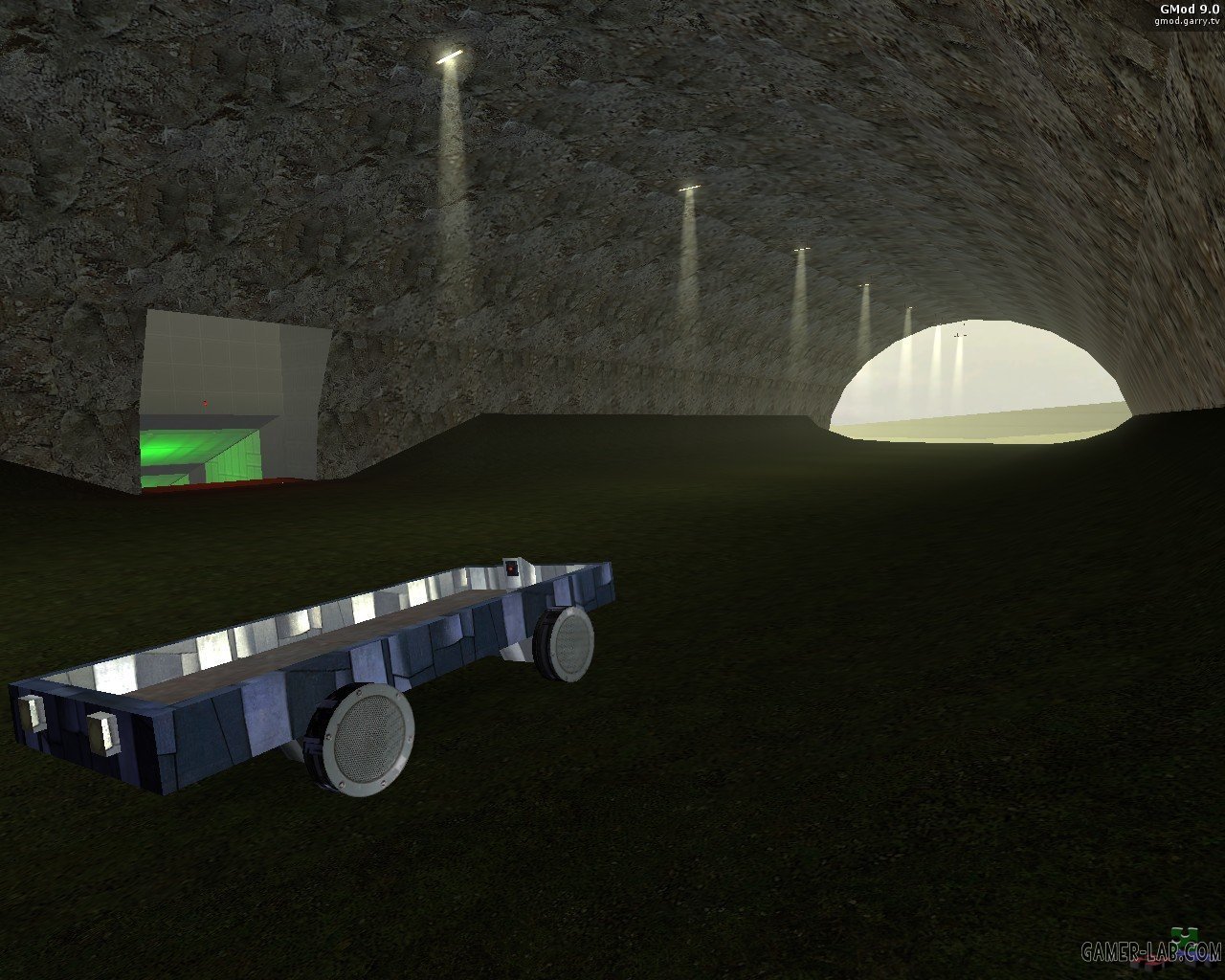 gm_construct_dark Garry's Mod Maps Source warehouse (HL2)