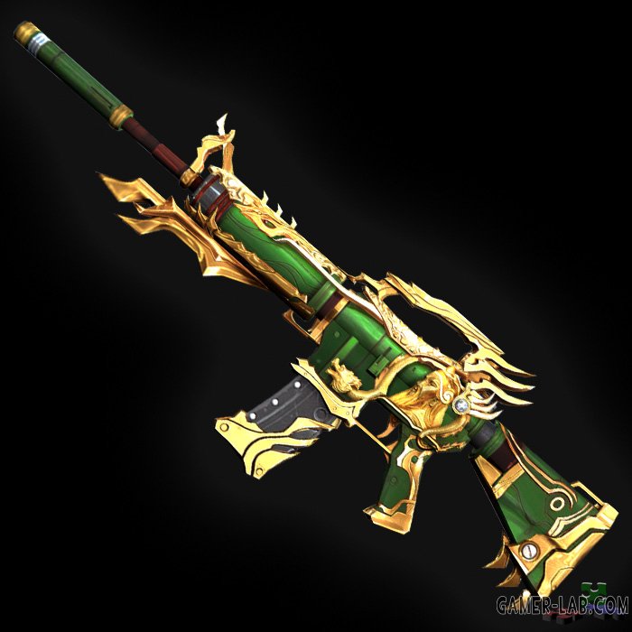 m4a1 mw3 gold