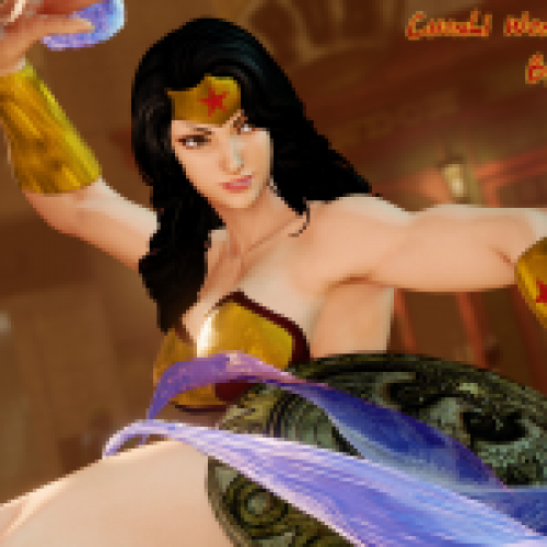 Chunli Wonder Woman Cosplay