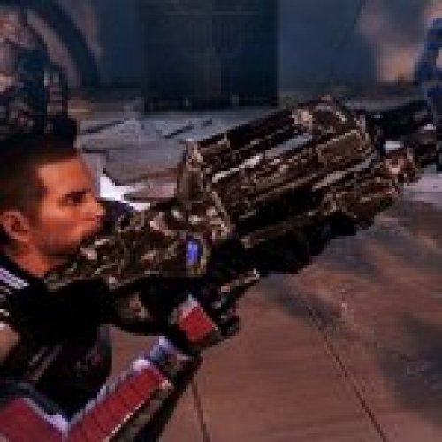 M96 Mattock Black Weapons Models And Reskins Files Mass Effect 0642