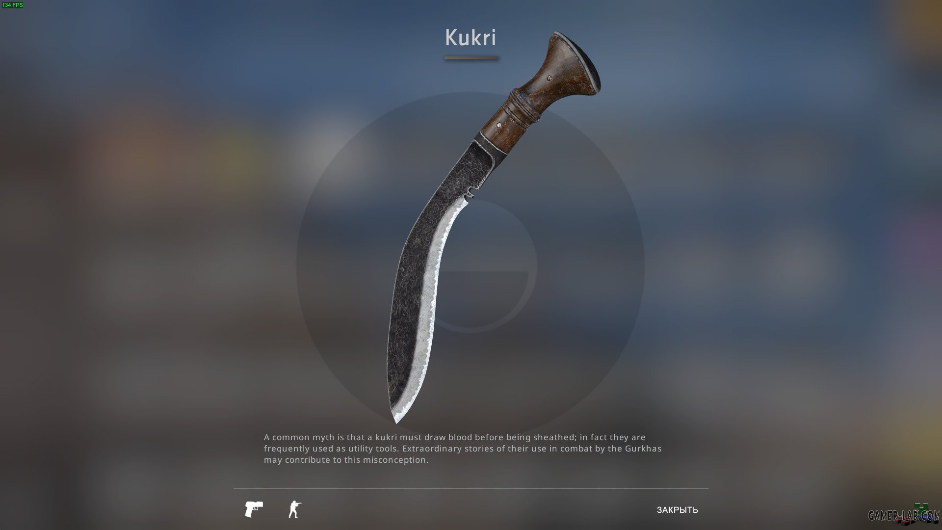 Kukri Knife CounterStrike Global Offensive Weapon models