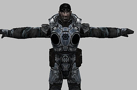 Gears of War Marcus white