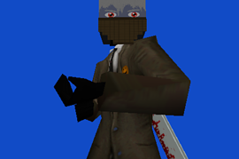 Человек в маске из игры Cetetorius