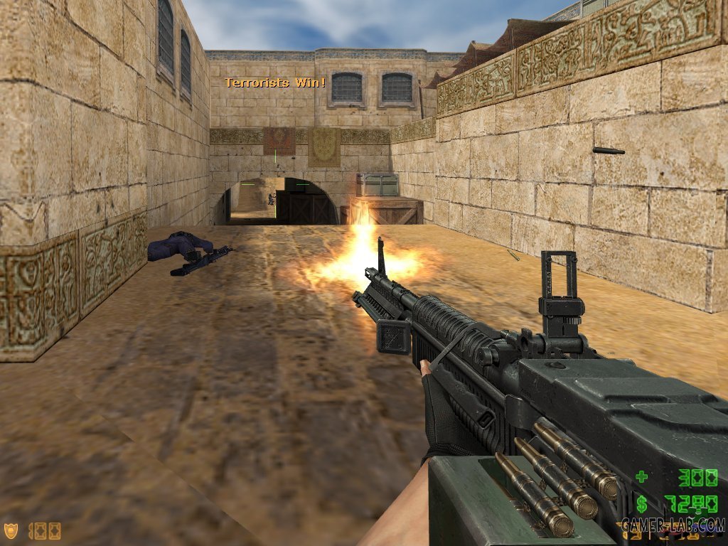 M60 - M249 - Counter-Strike: Condition Zero - Модели оружия - Склад GOLDSRC  (HL1) - Модель оружия M249 для Counter-Strike Condition Zero