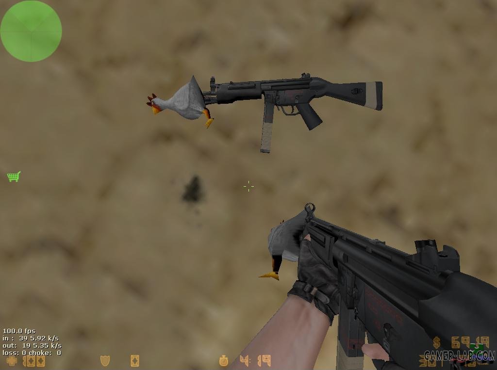 Chicken Mp5 - MP5 - Counter-Strike: Condition Zero - Модели оружия ...