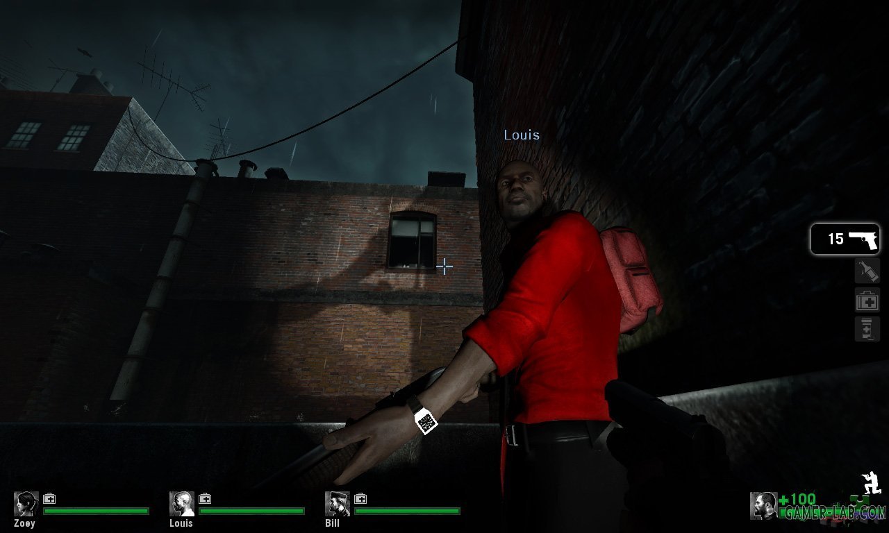 Black n red - Louis - Left 4 Dead - Player models - Source Warehouse (HL2) -