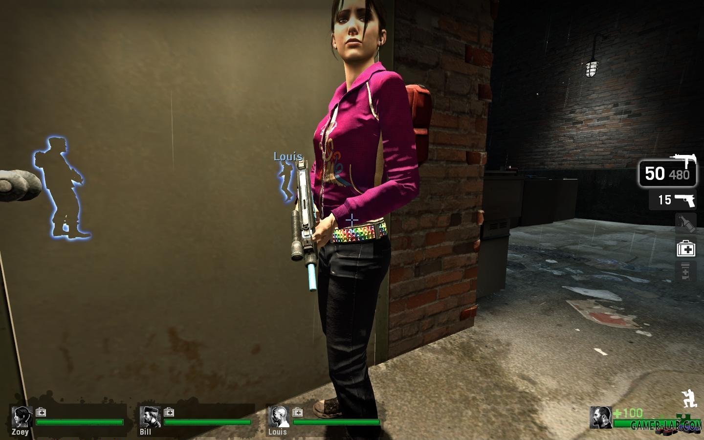 Purple Zoey - Zoey - Left 4 Dead - Player models - Source Warehouse (HL2) -