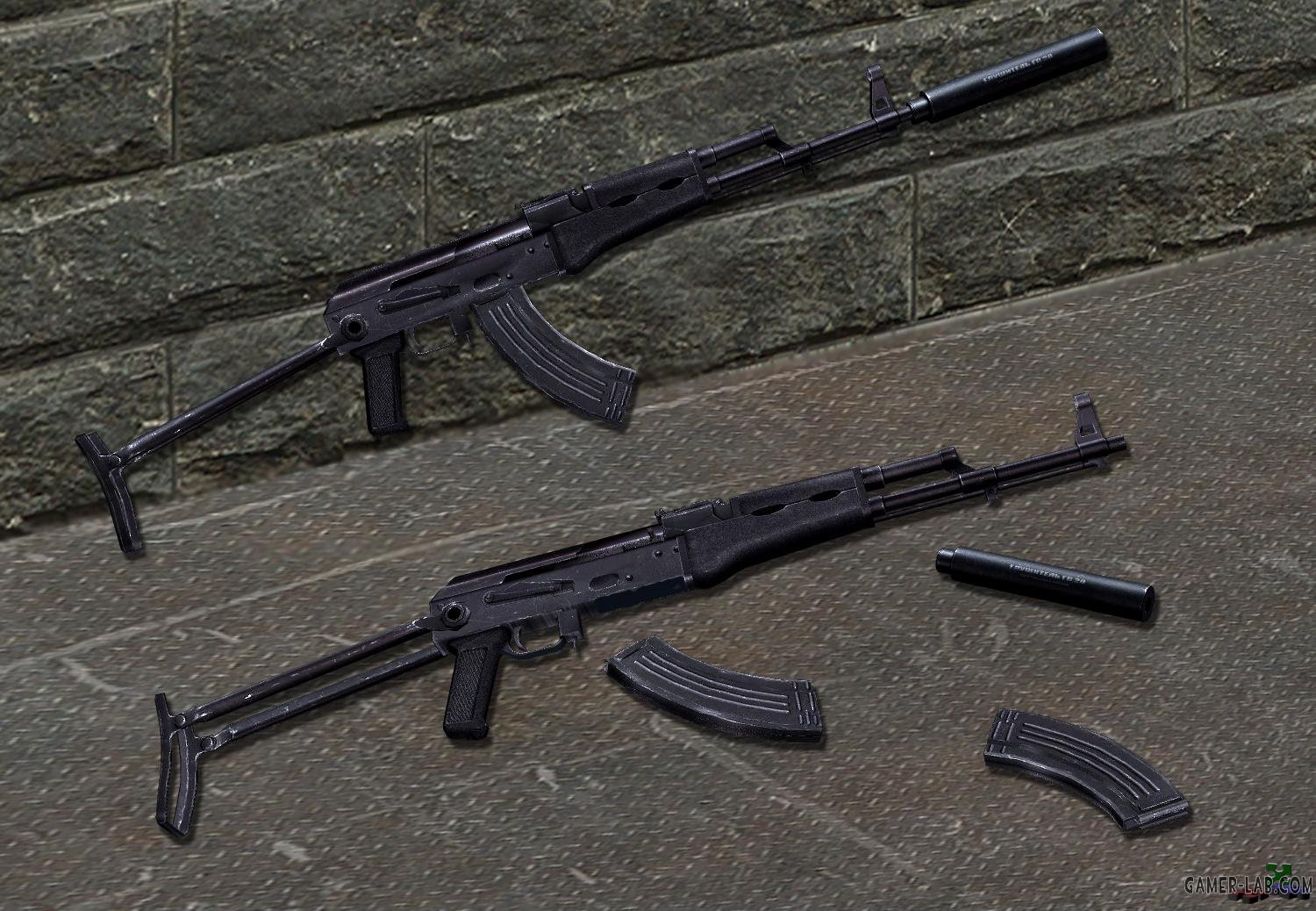 модели ak 47 и m4a1 для cs фото 44