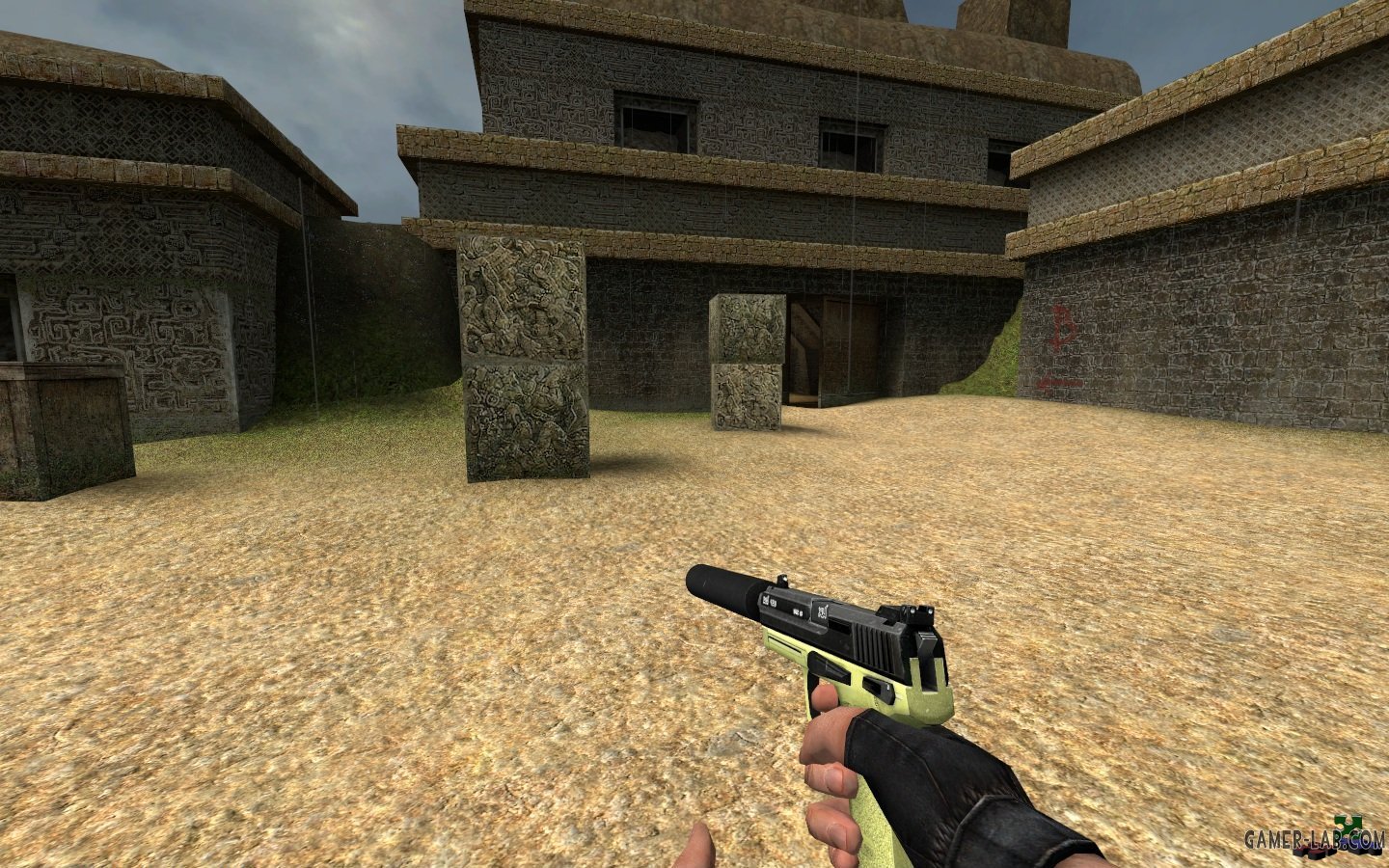 Cs source 88. USP 45. Name tag USP.