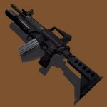 LR300 with M203 & M16A3 sight