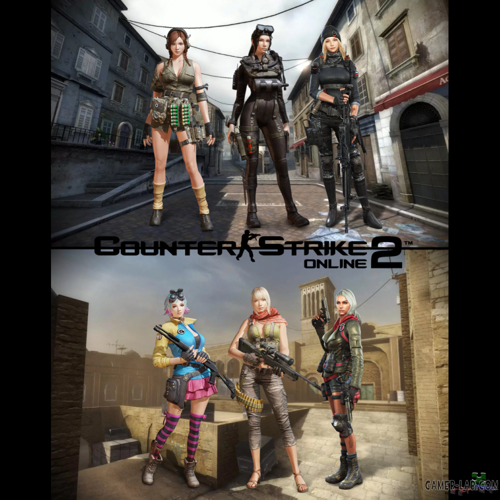 CSO2 Female Pack - Паки - Counter-Strike: Source - Модели игроков - Склад  SOURCE (HL2) - Набор из шести женских моделей для CT и T. Оставшиеся две  можно найти в этом же разделе