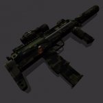 DrakElfa&acute;s HK MP7 Camo Green