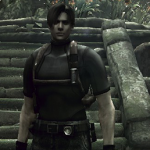 Leon RE4 with Melee Swaps