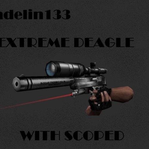 EXTREME deagle with scope