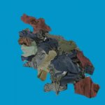 Мятая куча одежды