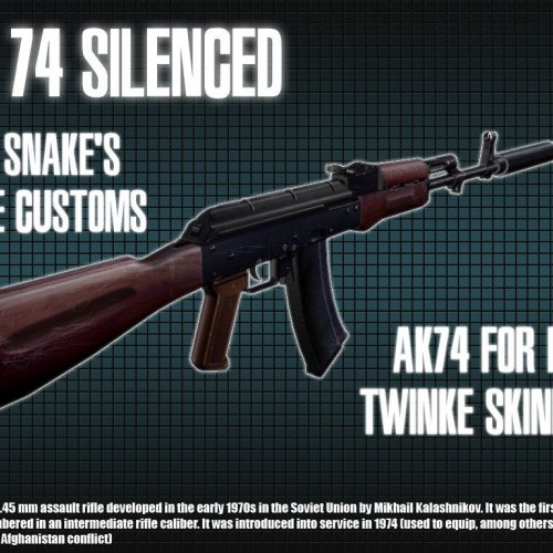 Twinke AK74 silencer functions