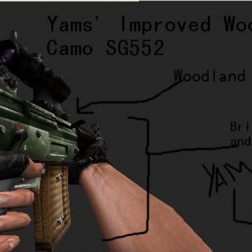 Yams Improved Camo SG552