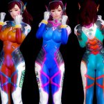 D.VA - costume pack V1.1