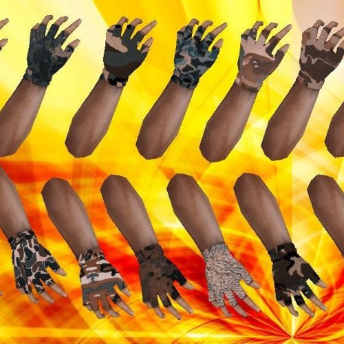 Camo Gloves [PACK]