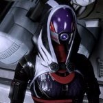 Tali Red and Black Suit