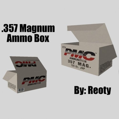 .357 Magnum Ammo Box
