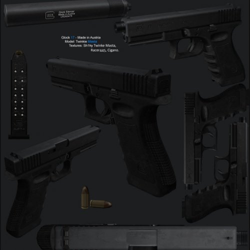 twinke s glock 17 (4 variants)