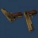 Gold Colts M1911A1 SD