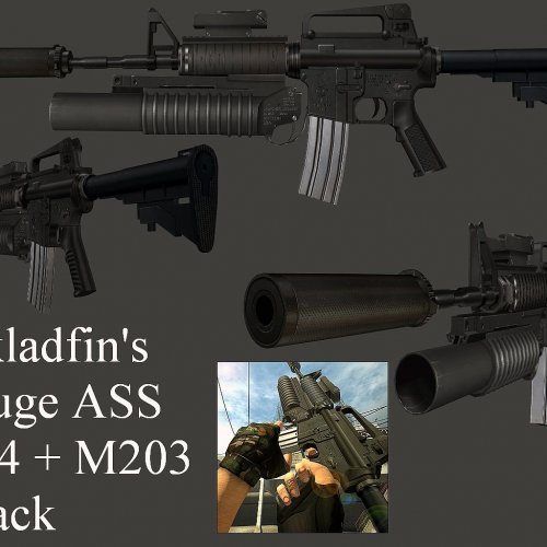 Skladfin_s_Big_Ass_M4_With_M203