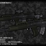 L85A1 British Rifle