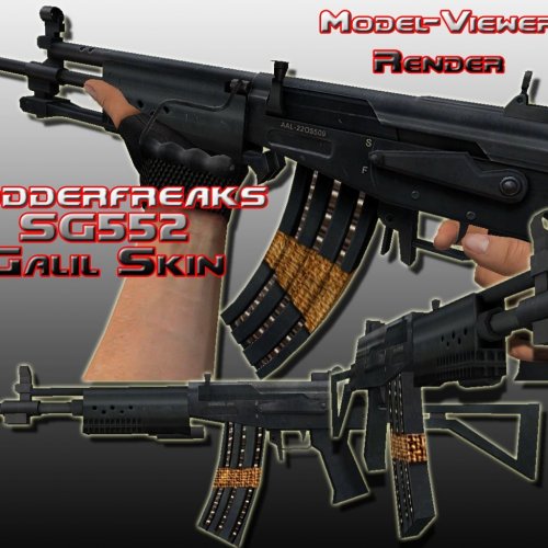 SG552 Galil Modderfreak's Skin