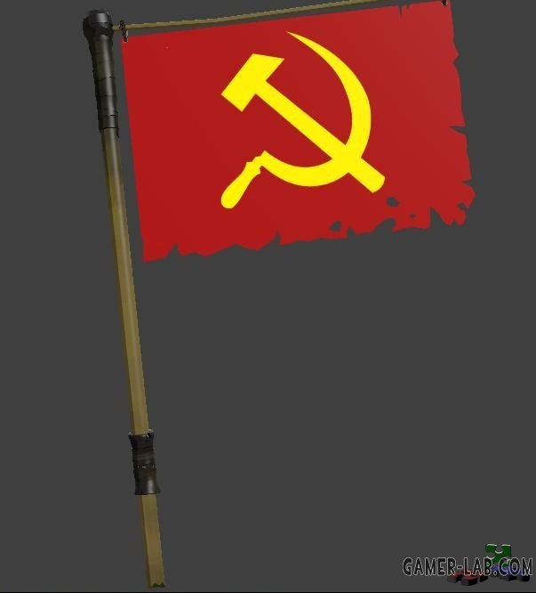 Red Army Banner - Buff Banner - Team Fortress 2 - Weapon models ...