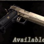 Colt M1911A3 Infinity Dragon Gold