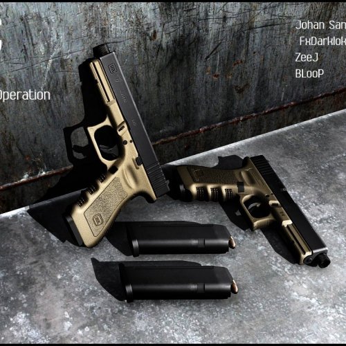 Glock 17 Desert Operation Edition