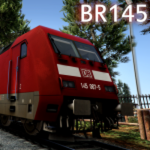 German Railcar (Bombadier Traxx DB BR 145)