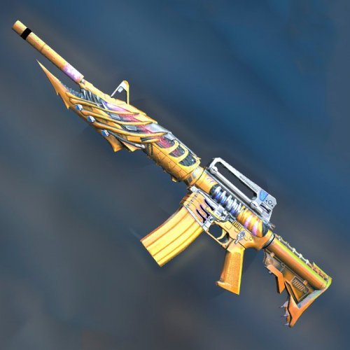 M4A1-S Born Beast Imperial Gold