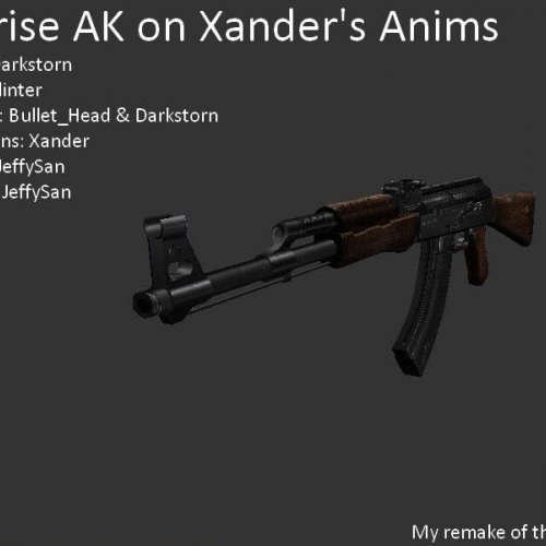 Reprise AK on Xander s Anims