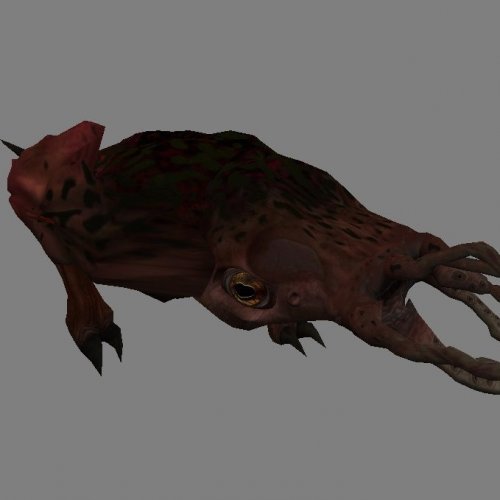 Bullsquid (Half-Life 2 Beta) [Original HL1 Bullsquid Animation]