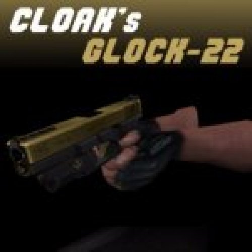 Cloak's Glock-22 Golden