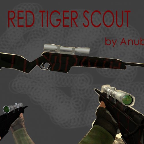 Red Tiger Scout'w silver scope
