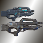 Mattock with Halberd Skin - Black Mattock