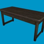 Деревянный стол