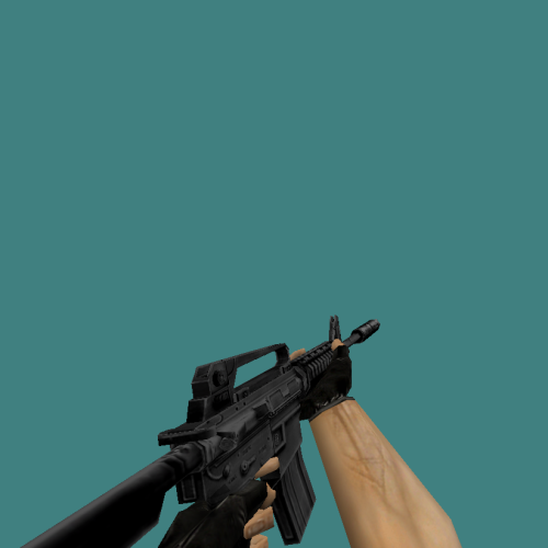 M4A1 but receiver is gray