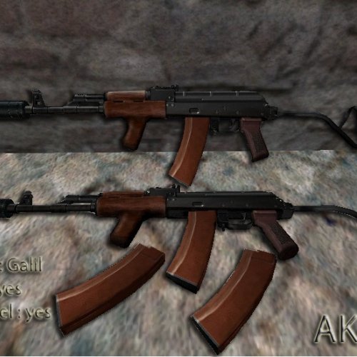 AK74 on shortez anims