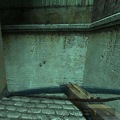Siege Crossbow replaces HL2 Crossbow