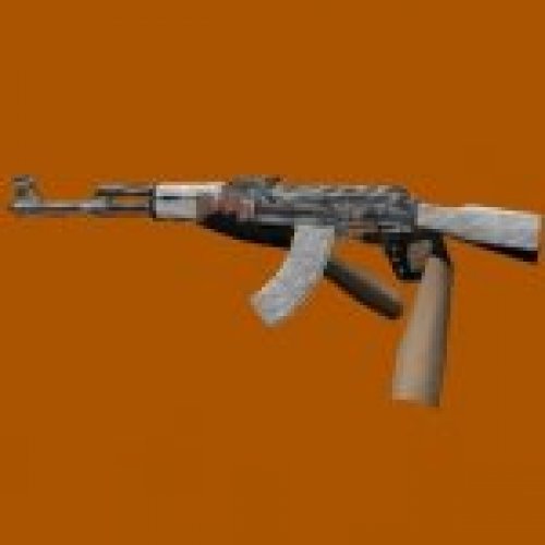 AK-47 white camo