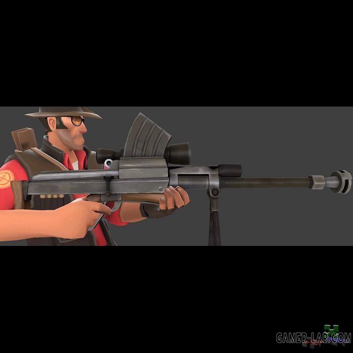 The Compensator over AWPer Hand AWPer Hand Team Fortress 2 Модели
