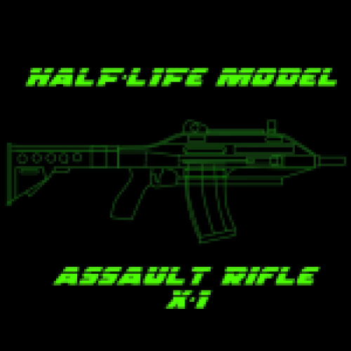 Assault Rifle X-1 (+Laser & EOTech)