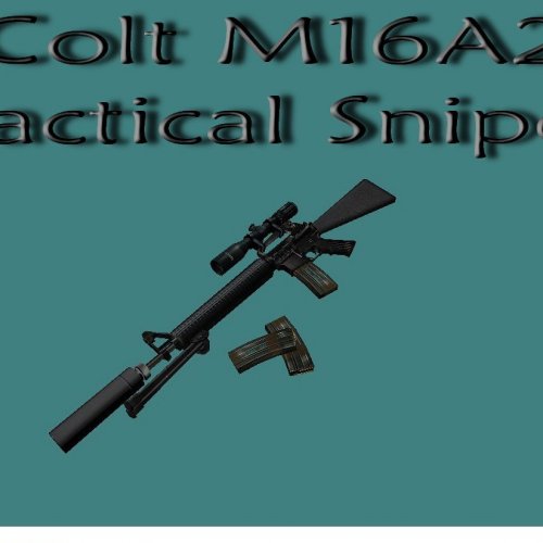 Colt M16A2 Tactical Sniper
