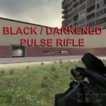 Black(Darkened) Pulse Rifle