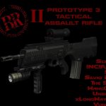 Prototype 3 Tactical Assault Rifle